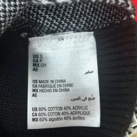 Charter Club Buffalo Check Plaid Dog Sweater NWT - Picture 8 of 12